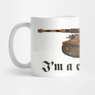 I'm a cat person Panzer 6 Tiger tank color version Mug